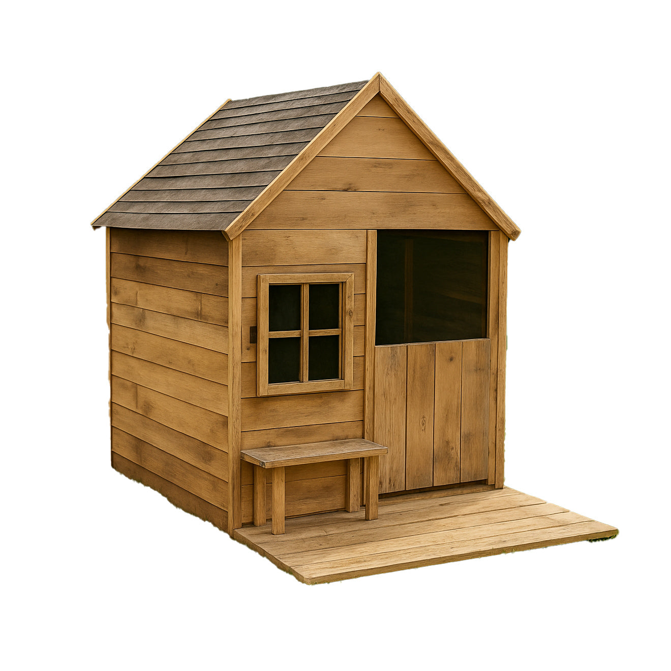 Cabaña infantil de madera Heidi – Juego exterior para niños