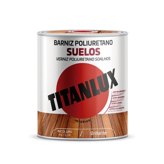 BARNIZ POLIURETANO suelos brillante 750 ML incoloro