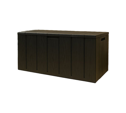 Baúl de jardín Bravo Antracita – Arcón exterior resistente 300L